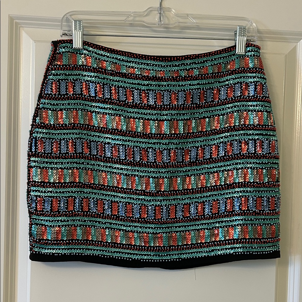 NWT Endless Rose Bead and Sequin Mini Skirt size medium